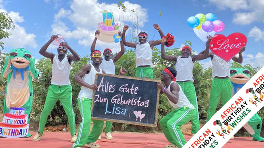 Lustiges Geburtstagsgeschenk versenden mit African Birthday Wishes