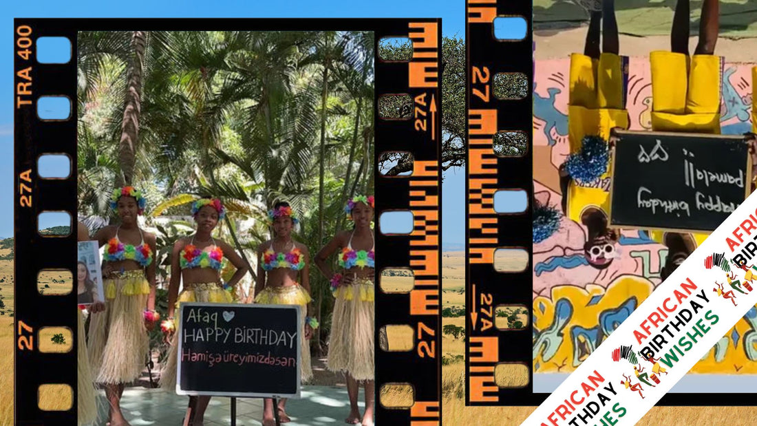 Say Happy Birthday with an African Dance Video!