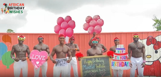 african happy birthday video